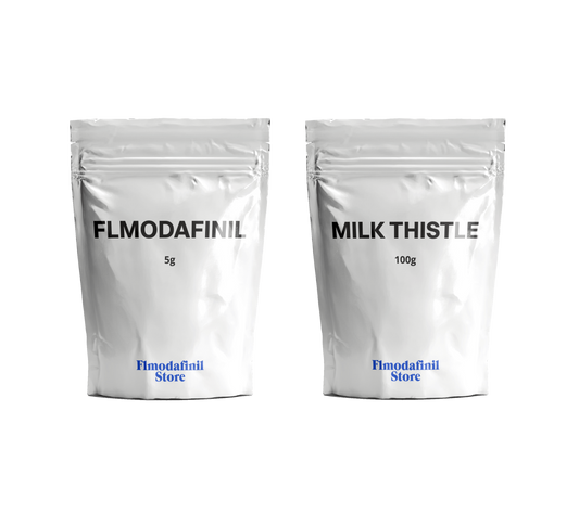 Flmodafinil & Milk Thistle Powder Bundle