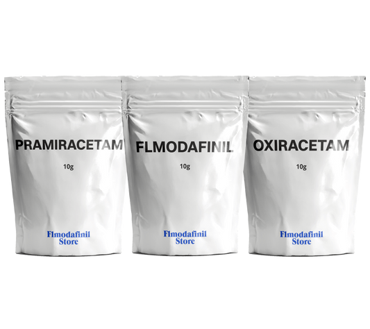 Flmodafinil, Oxiracetam & Pramiracetam Powder Bundle
