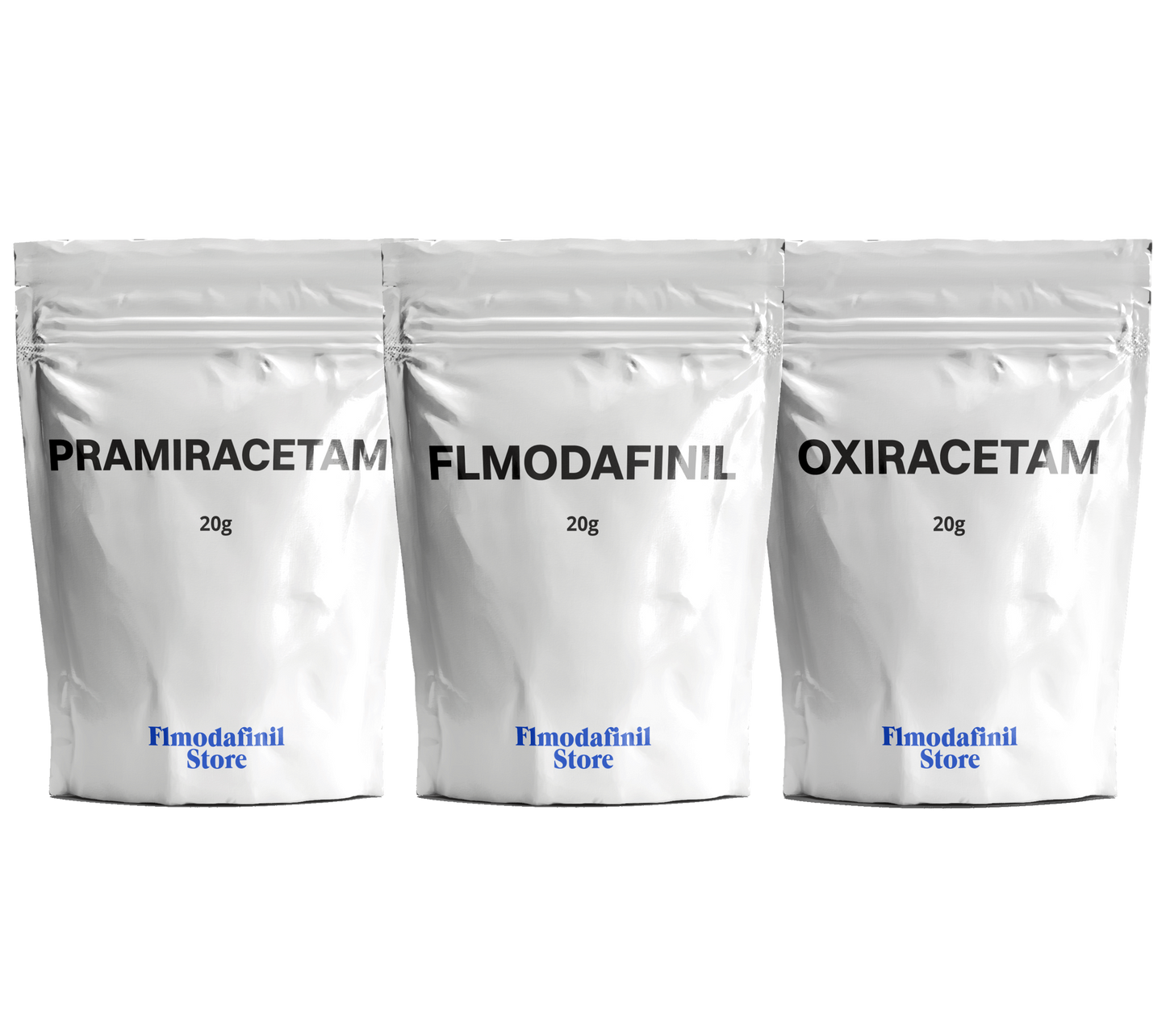 Flmodafinil, Oxiracetam & Pramiracetam Powder Bundle