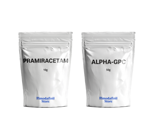 Pramiracetam & Alpha-GPC Powder Bundle